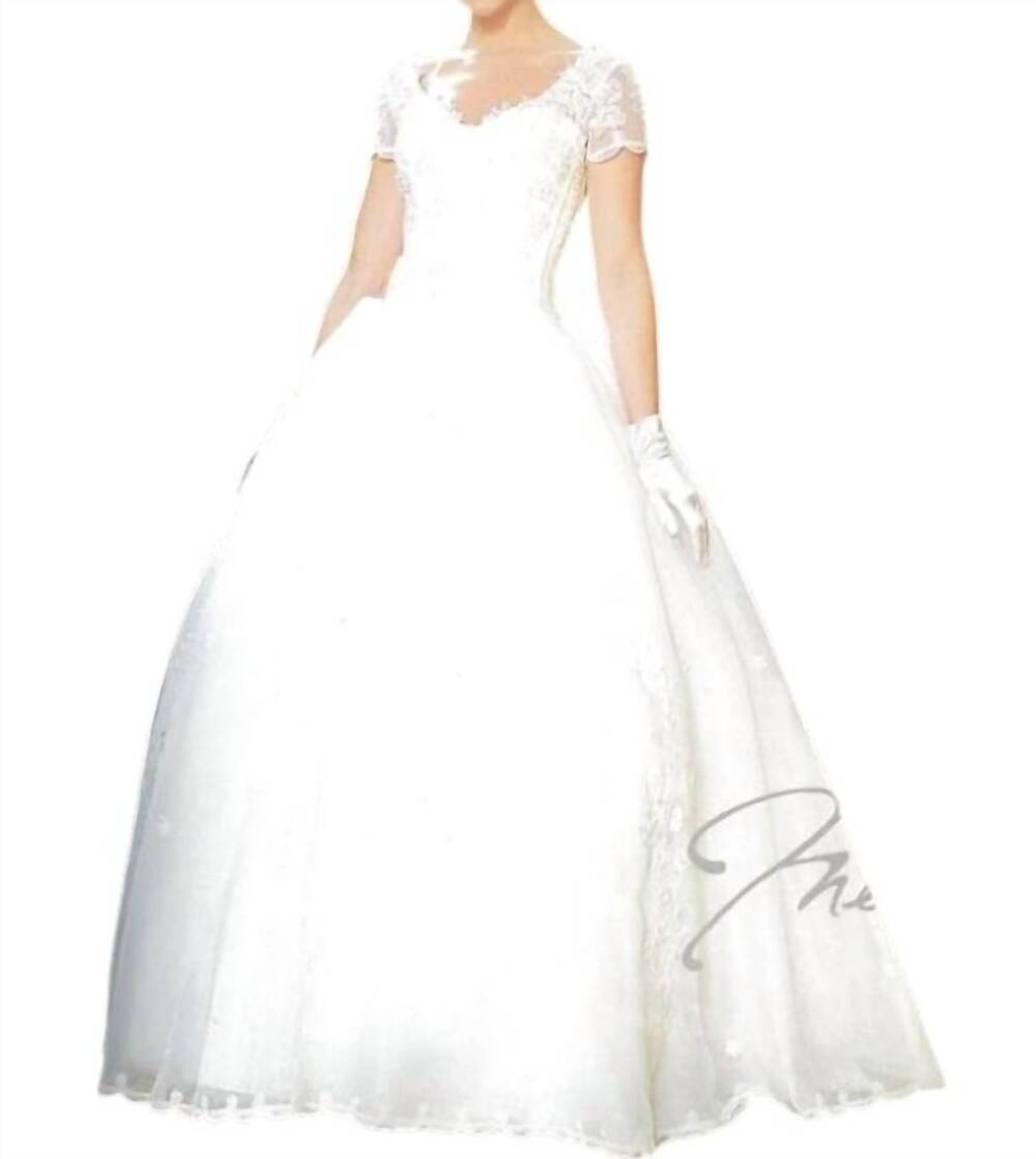 NEW MELODY sweetheart neckline wedding dress in white